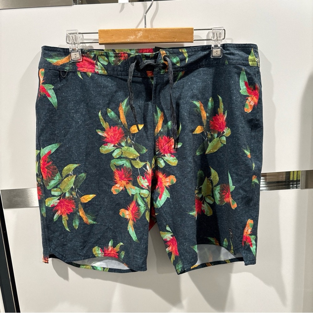 Roark Mens The Passage Boardshorts Swim Trunks Size 34 Drawstring